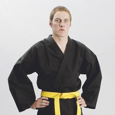 Karate-Jacke schwarz