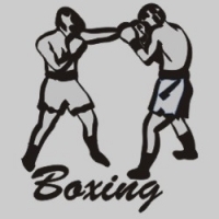 Boxing 58 x 68 cm